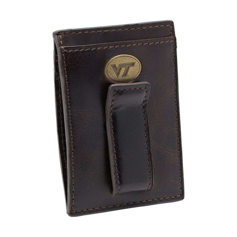 Virginia Tech Hokies Legacy Multicard Front Pocket Wallet by Jack Mason - Country Club Prep