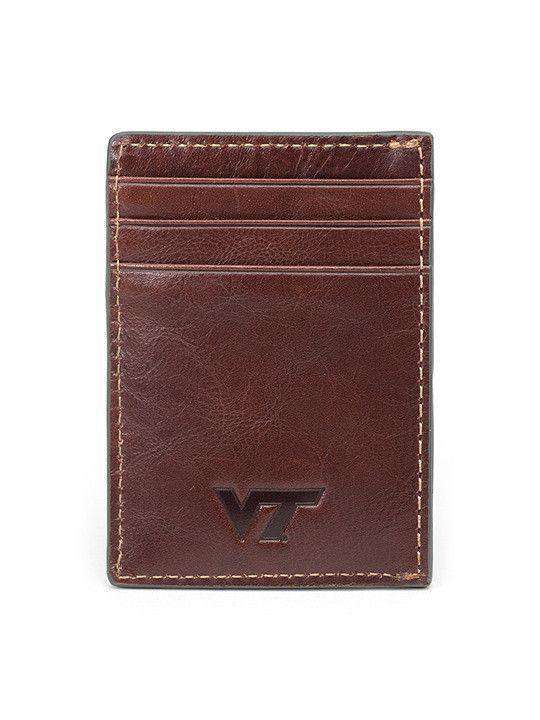Virginia Tech Hokies Tailgate Multicard Front Pocket Wallet by Jack Mason - Country Club Prep