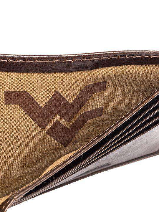 West Virginia Mountaineer Legacy Traveler Wallet by Jack Mason - Country Club Prep
