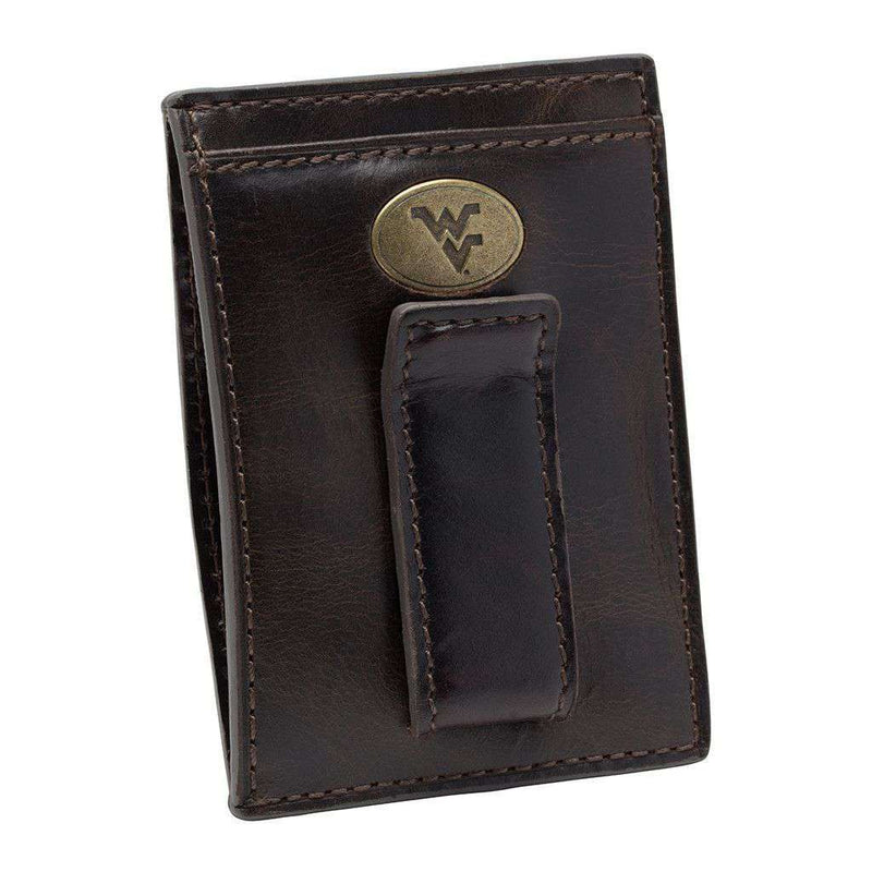 West Virginia Mountaineers Legacy Multicard Front Pocket Wallet by Jack Mason - Country Club Prep