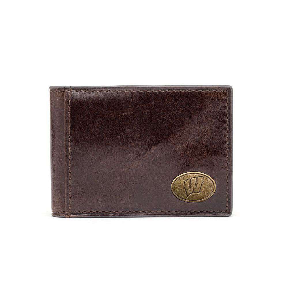 Wisconsin Badgers Legacy Flip Bifold Front Pocket Wallet by Jack Mason - Country Club Prep
