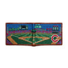 Wrigley Field Scene Needlepoint Wallet by Smathers & Branson - Country Club Prep