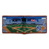 Yankee Stadium Scene Needlepoint Wallet by Smathers & Branson - Country Club Prep