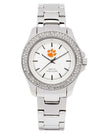 Clemson Tigers Ladies Glitz Sport Bracelet Watch by Jack Mason - Country Club Prep