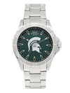 Michigan State Spartans Sport Bracelet Team Color Dial Watch by Jack Mason - Country Club Prep