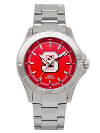 North Carolina State Sport Bracelet Team Color Dial Watch by Jack Mason - Country Club Prep