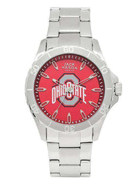 Ohio State Buckeyes Sport Bracelet Team Color Dial Watch by Jack Mason - Country Club Prep