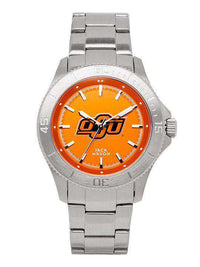 Oklahoma State Cowboys Sport Bracelet Team Color Dial Watch by Jack Mason - Country Club Prep