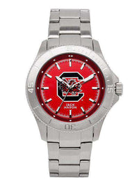 South Carolina Gamecocks Sport Bracelet Team Color Dial Watch by Jack Mason - Country Club Prep
