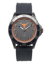 Texas Longhorns Men's Blackout Silicone Strap Watch by Jack Mason - Country Club Prep