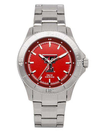 Texas Tech Red Raiders Sport Bracelet Team Color Dial Watch by Jack Mason - Country Club Prep