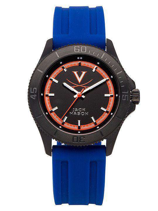 Virginia Cavaliers Men's Silicone Strap Watch by Jack Mason - Country Club Prep