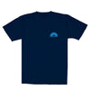 Traveler Simple Pocket Tee in Navy by Waters Bluff - Country Club Prep