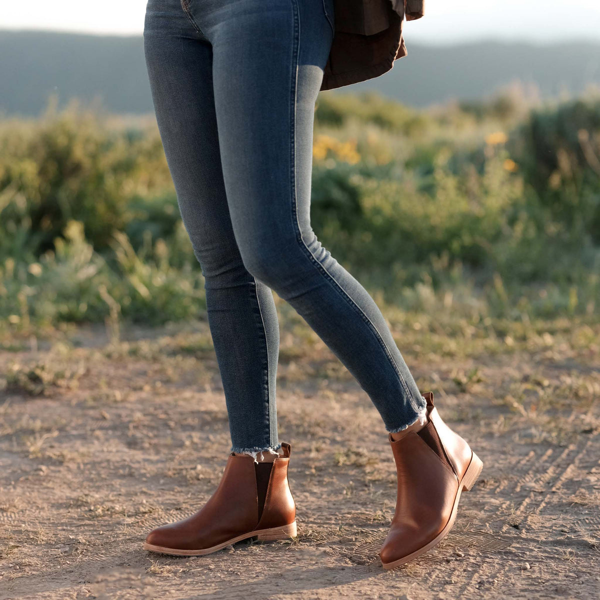 Women's Everyday Chelsea Boot in Brandy by Nisolo - Country Club Prep