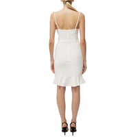Whisper Light Ruffle Hem Sweet Heart Dress by French Connection - Country Club Prep