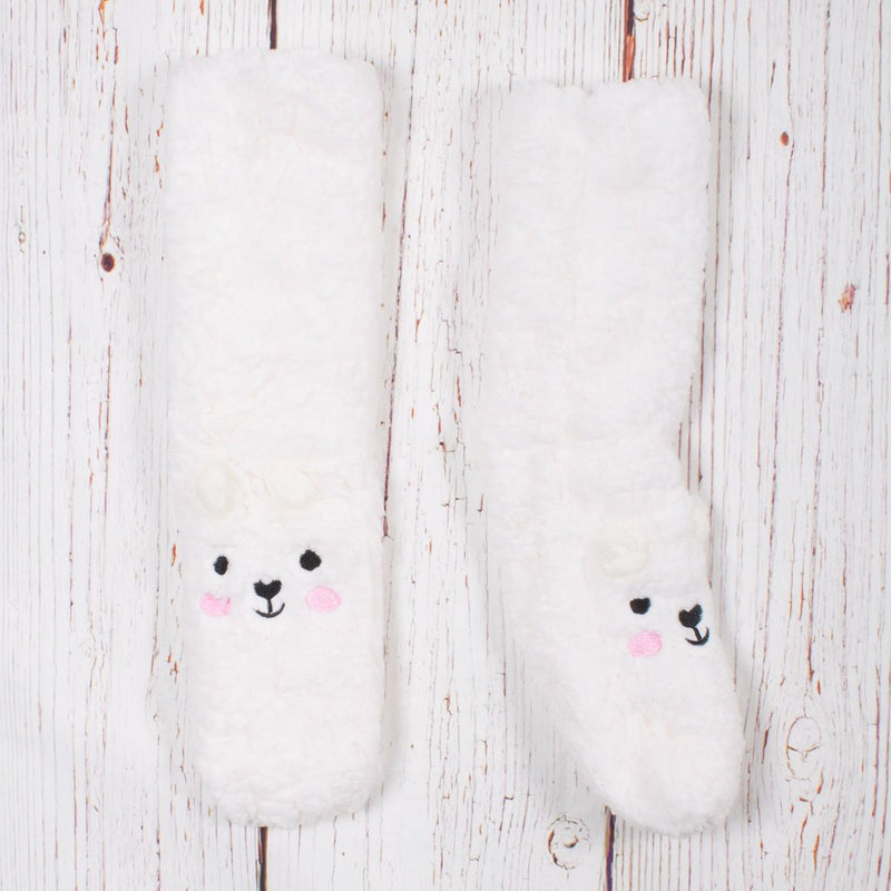 Beary Comfy Sherpa Lined Socks by Nordic Fleece - Country Club Prep