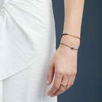 Power Gemstone Cord "Wisdom" Bracelet by Gorjana - Country Club Prep