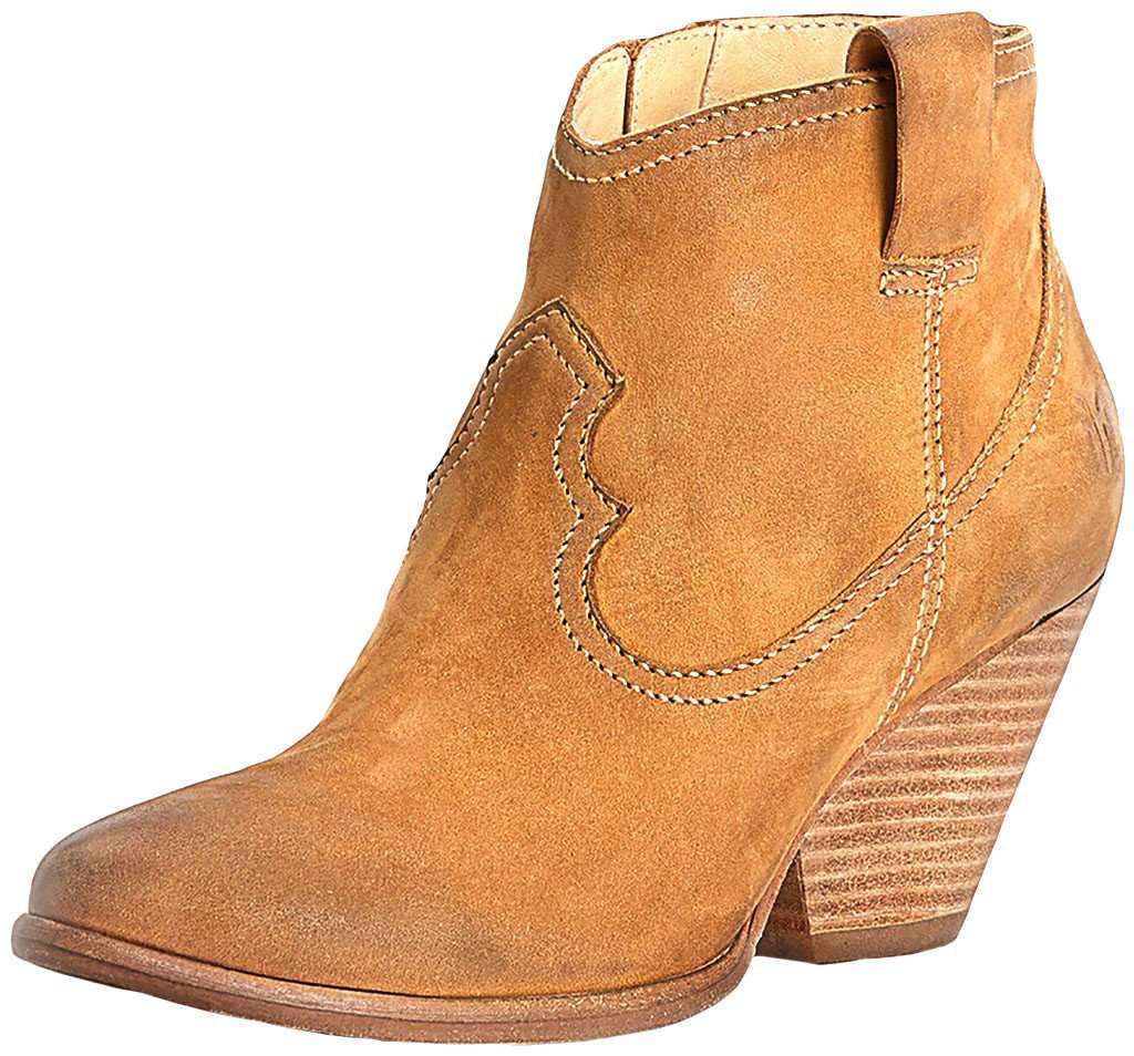 Reina Bootie in Camel by The Frye Company - Country Club Prep