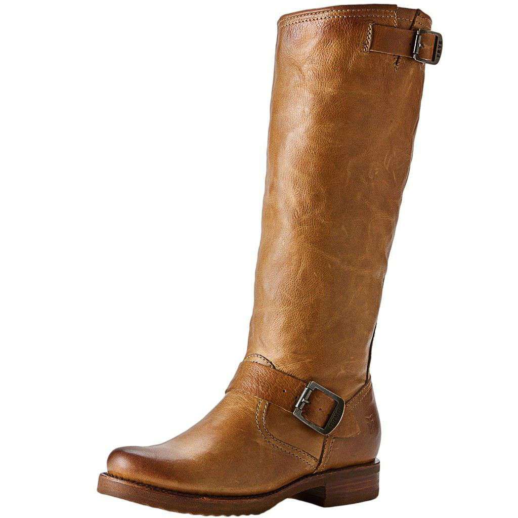 Veronica Slouch Boot in Camel by The Frye Company - Country Club Prep