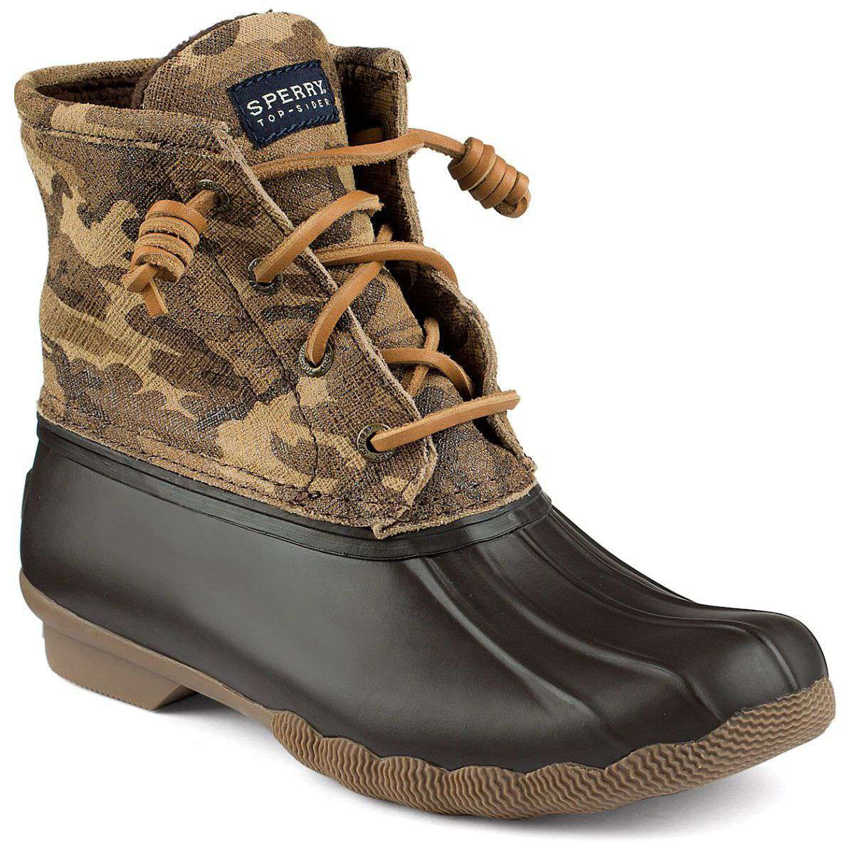 Women's Saltwater Duck Boot in Camo by Sperry - Country Club Prep