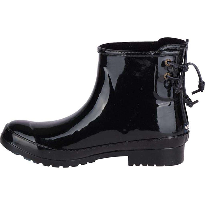 Sperry Women's Walker Turf Rain Boot Black – Country Club Prep