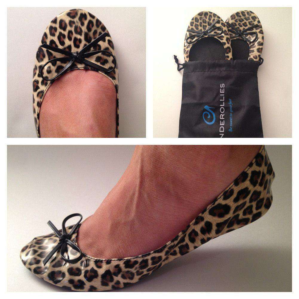 Ballet Flat in Leopard Print by Cinderollies - Country Club Prep