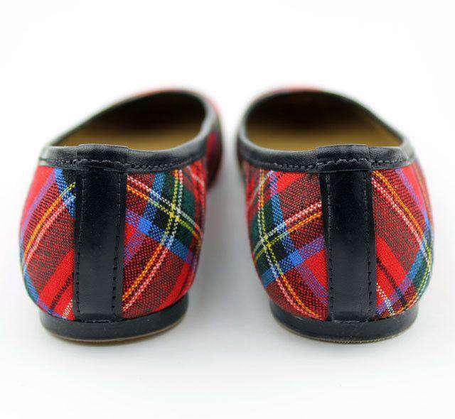 Ballet Flat in Royal Stewart Tartan Plaid by Eliza B.-6.5 - Country Club Prep