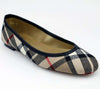 Ballet Flat in Thomas Camel Plaid by Eliza B. - Country Club Prep