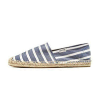 Classic Stripe Espadrille in Navy and White by Soludos - Country Club Prep