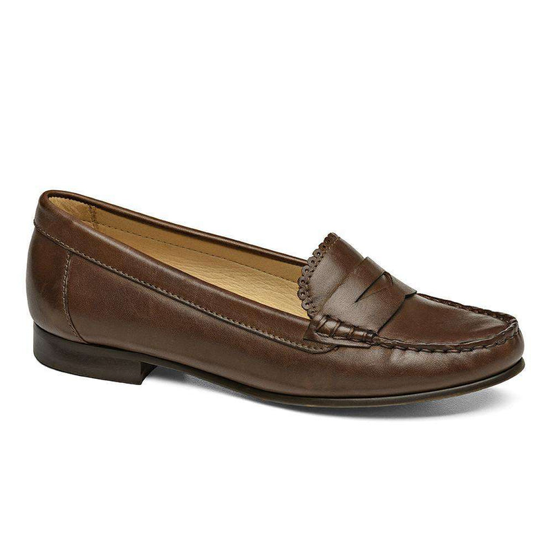 Quinn Penny Loafer in Dark Brown by Jack Rogers - Country Club Prep