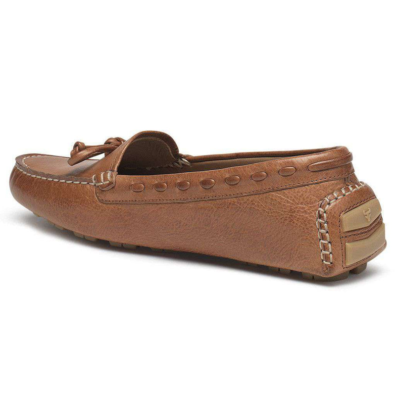 Women's Demi Driver in Cognac Italian Tanned Steer by Trask - Country Club Prep