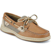 Women's Bluefish 2-Eye Boat Shoe in Linen Oat by Sperry - Country Club Prep