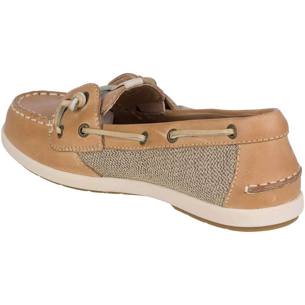 Women's Coil Ivy Boat Shoe in Tan by Sperry - Country Club Prep