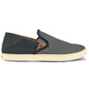 Women's Pehuea Sneaker in Charcoal & Dark Shadow Black by Oukai - Country Club Prep