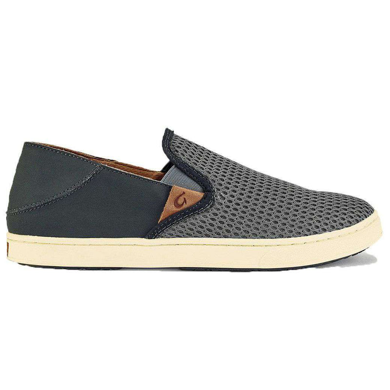 Women's Pehuea Sneaker in Charcoal & Dark Shadow Black by Oukai - Country Club Prep