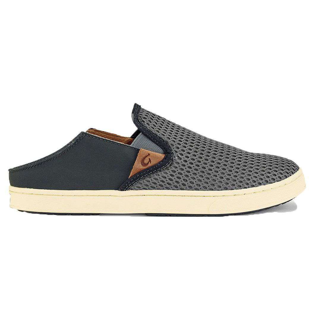 Women's Pehuea Sneaker in Charcoal & Dark Shadow Black by Oukai - Country Club Prep