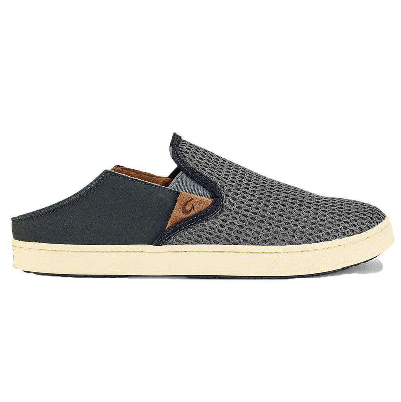 Women's Pehuea Sneaker in Charcoal & Dark Shadow Black by Oukai - Country Club Prep