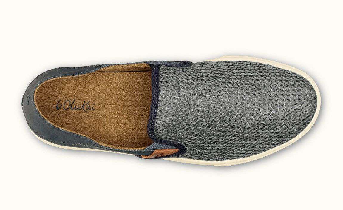 Women's Pehuea Sneaker in Charcoal & Dark Shadow Black by Oukai - Country Club Prep