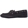 Women's Sayel Away Boat Shoe in Black Perf Canvas by Sperry - Country Club Prep