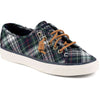 Women's Seacoast Canvas Sneaker in Tartan Plaid by Sperry - Country Club Prep