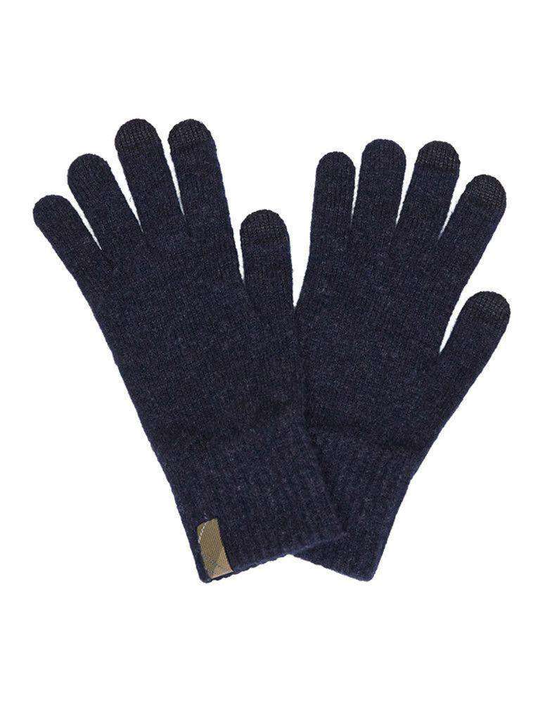 Dunbar Glove in Naval Blue by Barbour - Country Club Prep