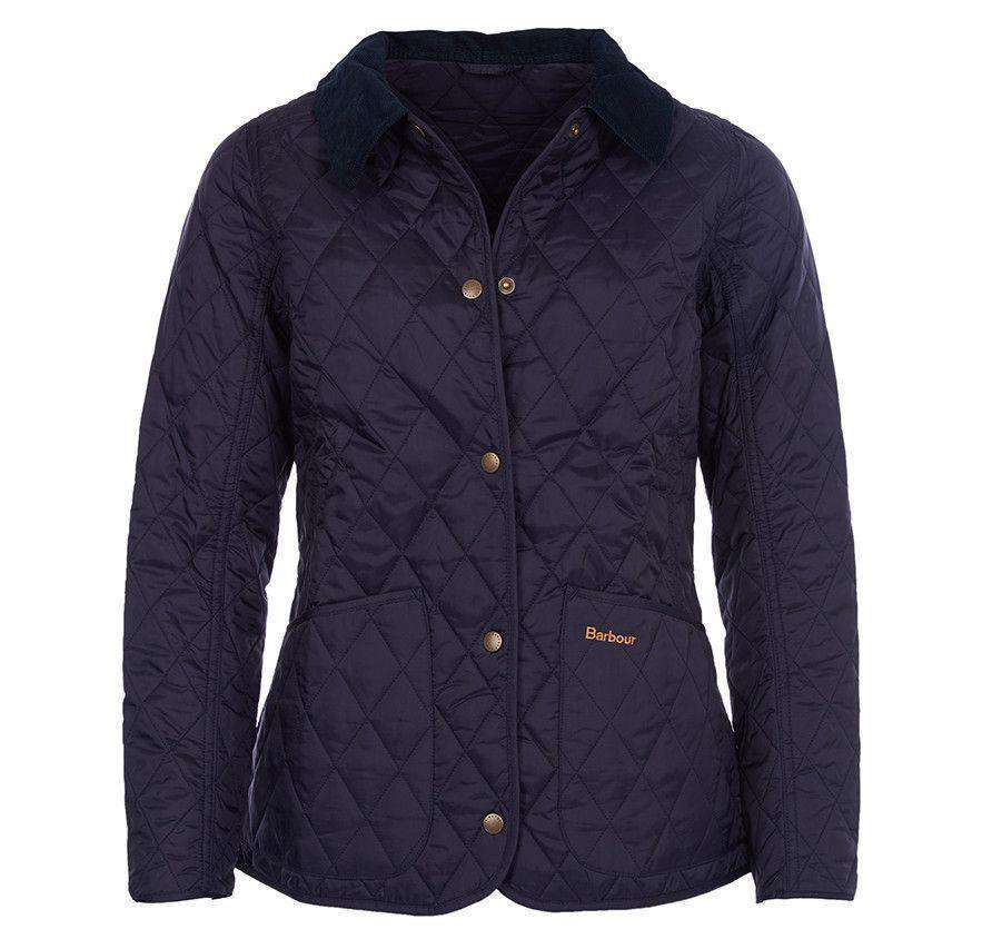 Annandale Quilted Jacket in Navy by Barbour - Country Club Prep