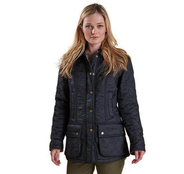 Beadnell Polarquilt Jacket in Black by Barbour - Country Club Prep