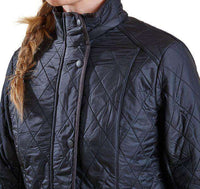 Cavalry Polarquilt Jacket in Black by Barbour - Country Club Prep