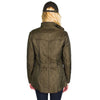 Cavalry Polarquilt Jacket in Dark Olive Green by Barbour - Country Club Prep