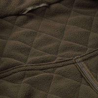 Cavalry Polarquilt Jacket in Dark Olive Green by Barbour - Country Club Prep
