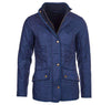 Cavalry Polarquilt Jacket in Dress Blue by Barbour - Country Club Prep