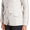 Cavalry Polarquilt Jacket in Pearl/Rustic by Barbour - Country Club Prep