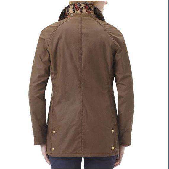 Classic Beadnell Wax Jacket in Bark by Barbour - Country Club Prep