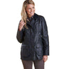 Classic Beadnell Wax Jacket in Navy by Barbour - Country Club Prep